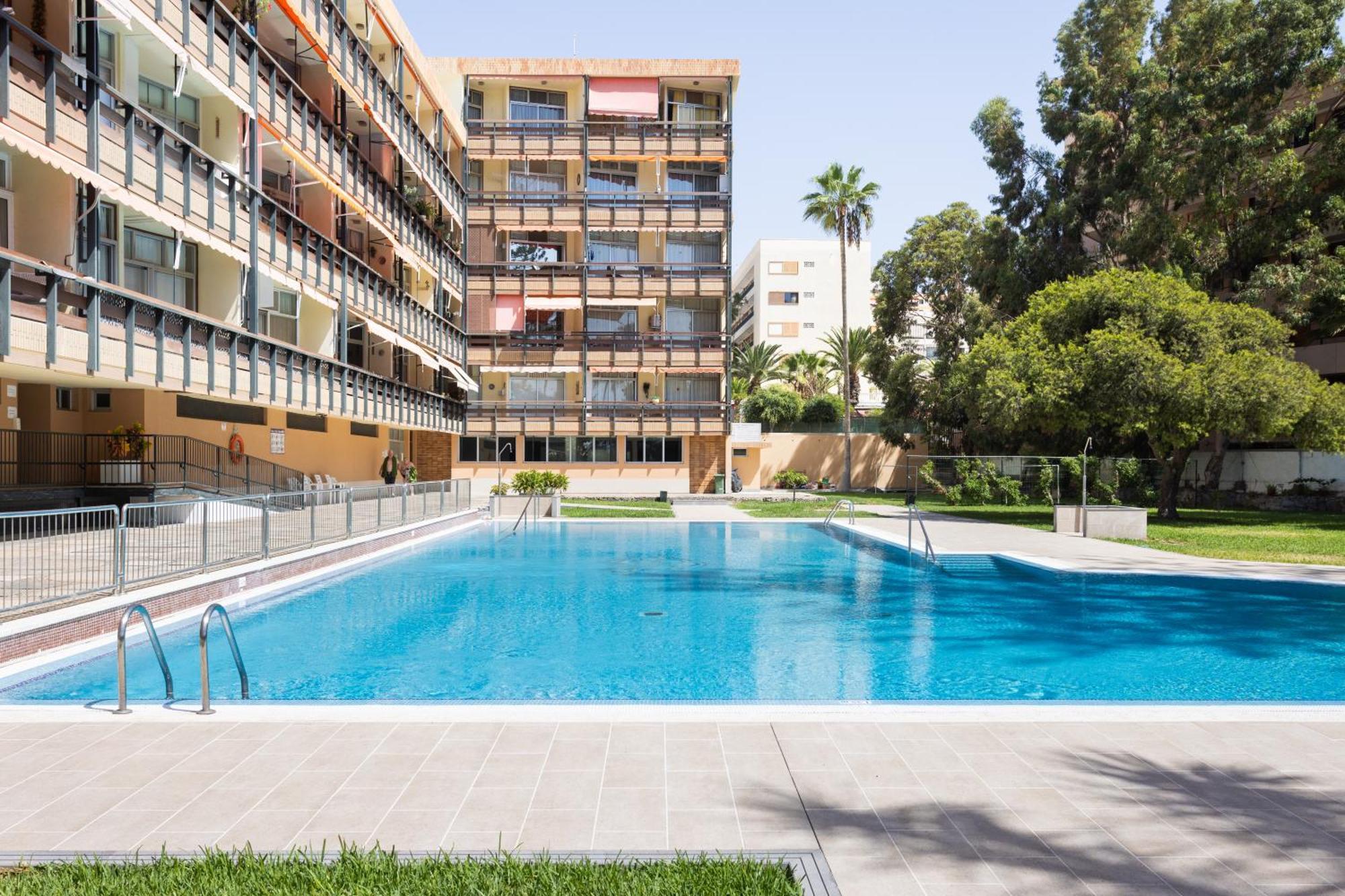 Classbnb - Seafront Apartment At Las Vistas Beach Arona  Extérieur photo