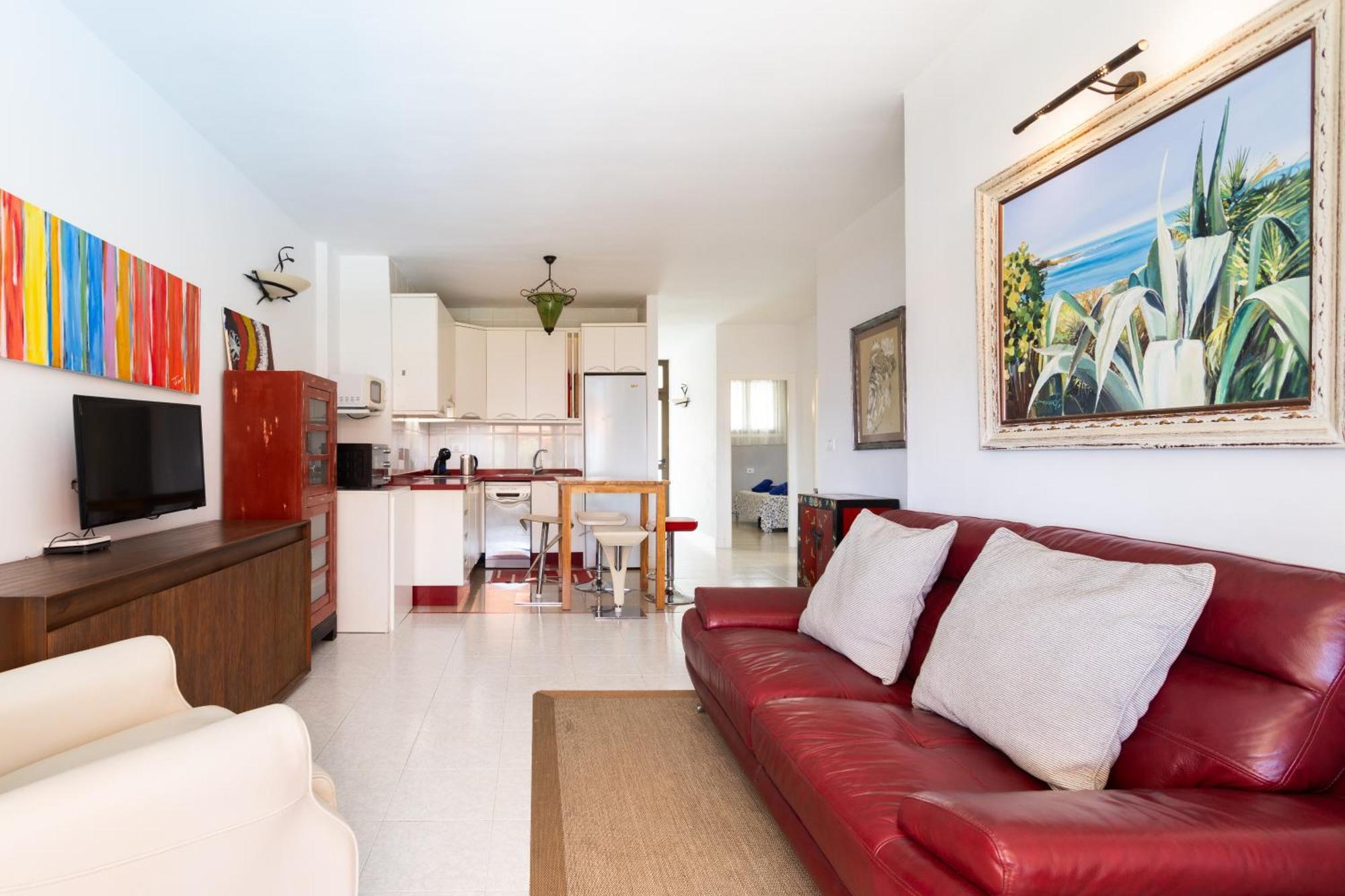 Classbnb - Seafront Apartment At Las Vistas Beach Arona  Extérieur photo